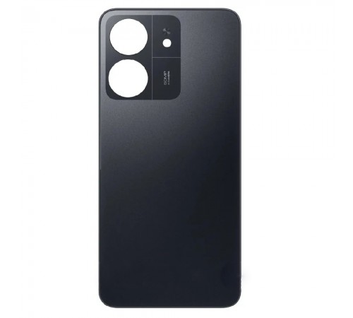Задняя панель корпуса для Xiaomi Redmi 13C, черная (Midnight Black)