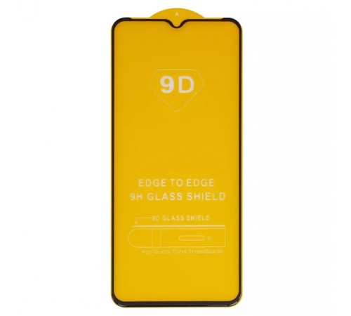 Захисне скло для Infinix Smart 3, Smart 6 (X6511), сумісне з чохлом, Full Glue, (без упаковки), чорне