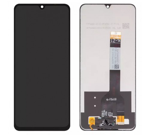 Дисплей для Xiaomi Poco C71, Redmi A5 4G, черный, без рамки, High Copy, 167.92mm, 25028PC03G, 25028RN03A, 25028RN03I