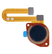 Шлейф для Motorola Moto G30 XT2129, Moto G60 XT2135, Moto G60s XT2133, сканера отпечатка пальца (Touch ID), черный