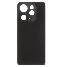 Задня панель корпуса для Tecno Spark 20 Pro (KJ6), чорна (Moonlit Black), Copy