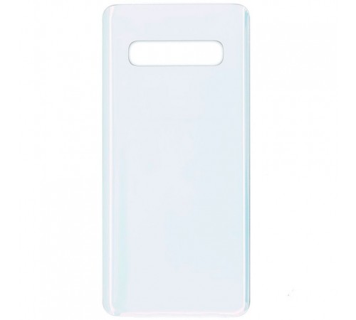 Задня панель корпусу для Samsung G975 Galaxy S10 Plus, біла (Ceramic White), Copy