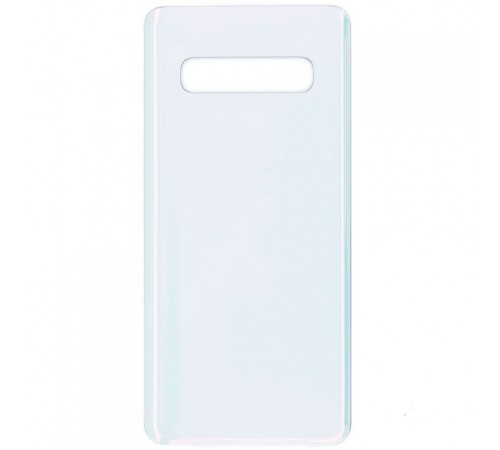 Задняя панель корпуса для Samsung G975 Galaxy S10 Plus, белая (Ceramic White), Copy