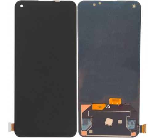 Дисплей для Oppo Reno 5, Reno 6; Realme GT 5G, GT Master; OnePlus Nord CE 5G, Nord 2 5G, чорний, без рамки, High Copy (OLED), p/n: AMS643YE05 