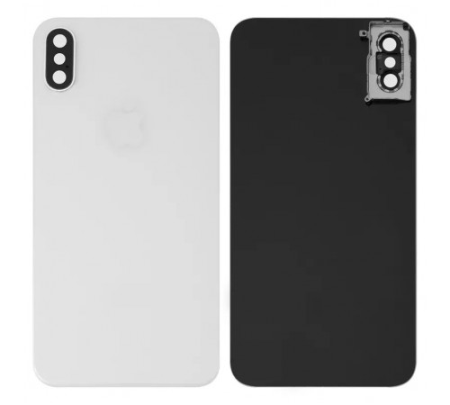 Задня панель корпусу для iPhone XS, біла + скло камери, small hole