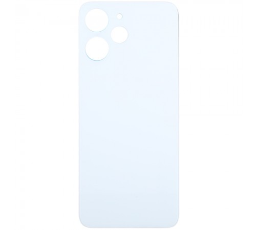 Задняя панель корпуса для Xiaomi Redmi 12, белая (Polar Silver), Copy