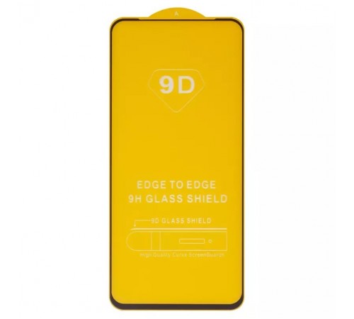 Захисне скло для Xiaomi Poco F4 GT, сумісне з чохлом, Full Glue, (без упаковки), чорний