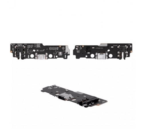 Шлейф для Xiaomi Poco C50, Redmi A1, Redmi A2, коннектора зарядки, коннектора наушников, микрофона, плата зарядки