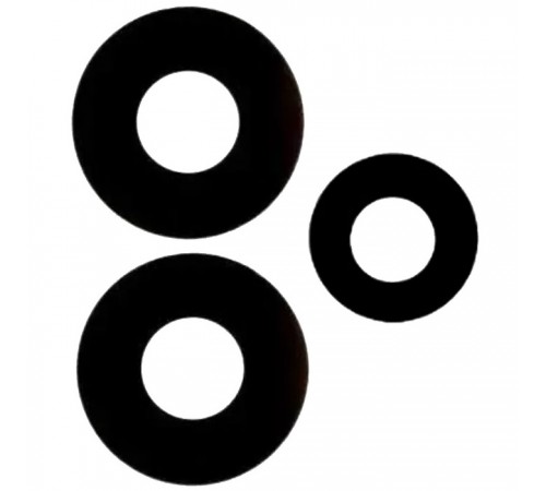 Скло камери для Realme C35, без рамки, комплект 3шт.