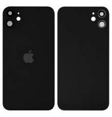 Задняя панель корпуса для iPhone 11, черная + стекло камеры, small hole