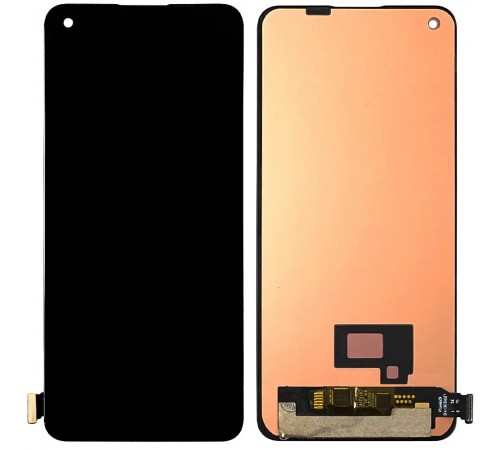Дисплей для OnePlus 8T, без рамки, чорний, High Copy (OLED)