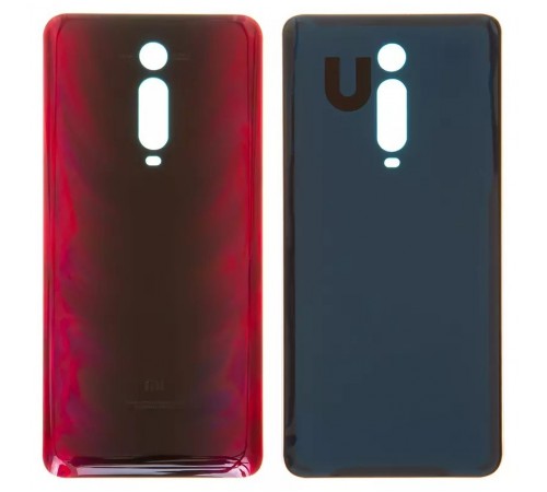 Задняя панель корпуса для Xiaomi Mi 9T, Mi 9T Pro, красная (Flame Red), Лого Mi, M1903F10G