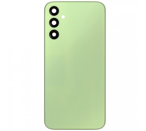 Задняя панель корпуса для Samsung A245 Galaxy A24, зеленая (Lime Green) + стекло камеры Задняя панель корпуса для Samsung A245 Galaxy A24, зеленая (Lime Green) + стекло камеры
