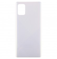 Задняя панель корпуса для Samsung A715F/DS Galaxy A71, серебристая (Prism Crush Silver), Copy