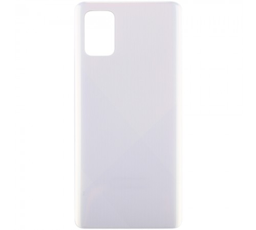 Задняя панель корпуса для Samsung A715F/DS Galaxy A71, серебристая (Prism Crush Silver), Copy Задняя панель корпуса для Samsung A715F/DS Galaxy A71, серебристая (Prism Crush Silver), Copy