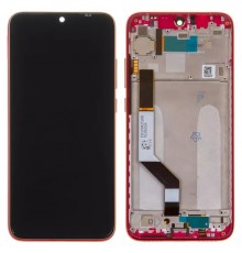 Дисплей для Xiaomi Redmi Note 7, Redmi Note 7 Pro, червоний (Twilight Gold), з рамкою, High Copy M1901F7G, M1901F7H, M1901F7I
