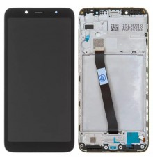 Дисплей для Xiaomi Redmi 7A, чорний, з рамкою, High Copy MZB7995IN, M1903C3EG, M1903C3EH, M1903C3EI