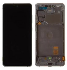 Дисплей для Samsung G780 Galaxy S20 FE, белый, с рамкой, Original, сервисная упаковка, #GH82-24220B/GH82-24219B