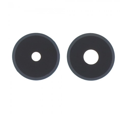 Скло камери для Xiaomi Poco C75, Redmi 14C 4G, Redmi A4, чорне, без рамки, комплект 2 шт.