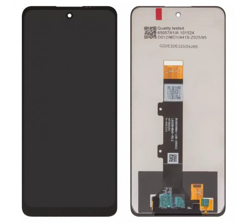 Дисплей для Motorola Moto G22 XT2231, черный, без рамки, High Copy