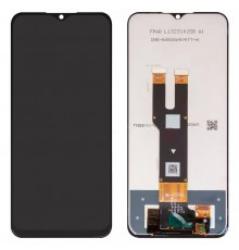 Дисплей для ZTE Blade V50 Design 4G, чорний, без рамки, Оригінал (переклеєне скло)