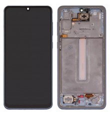 Дисплей для Samsung A336 Galaxy A33 5G, синий, с рамкой, Original (PRC)