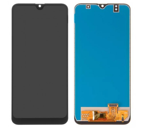 Дисплей для Samsung A307 Galaxy A30s, черный, без рамки, Сopy (TFT)