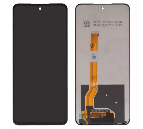 Дисплей для Realme 12 5G (RMX3999), черный, без рамки, Original (PRC), RMX3999