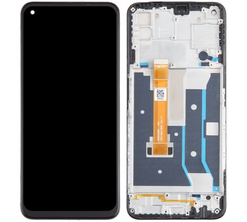 Дисплей для Oppo A73 5G, чорний, з рамкою, Original (PRC)