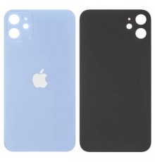 Задня панель корпусу для iPhone 11, фіолетова, потрібно зняти скло камери, small hole