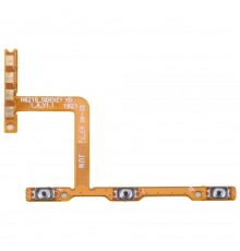 Шлейф для Tecno Spark 7 (KF6n), Spark 7 Pro (KF8), Spark 8 (KG6), Spark 8P (KG7n), кнопки включения, кнопок громкости звука