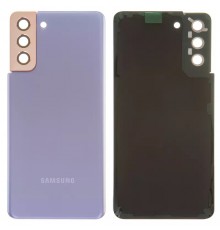 Задняя панель корпуса для Samsung G996 Galaxy S21 Plus 5G, фиолетовая (Phantom Violet) + стекло камеры