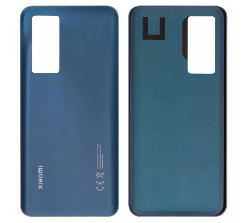 Задняя панель корпуса для Xiaomi 12T, 12T Pro, синяя (Blue)