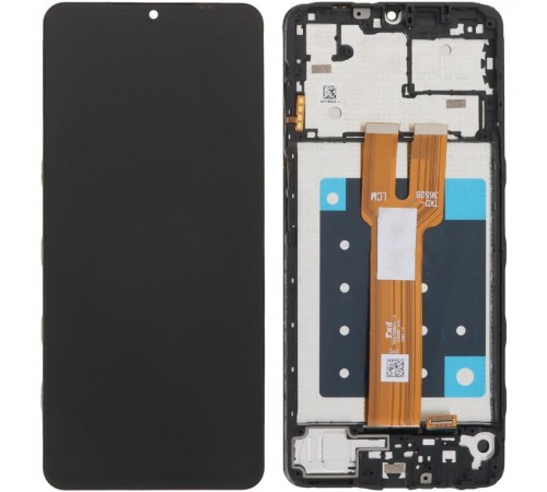 Дисплей для Samsung A066 Galaxy A06 5G, черный, с рамкой, Original (PRC)