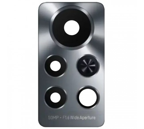 Скло камери для Infinix Note 11S, сіре (Mithril Gray), без рамки