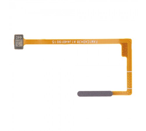 Шлейф для Realme C67 4G, сканера відбитка пальця (Touch ID), чорний (Black Rock), Original (PRC)