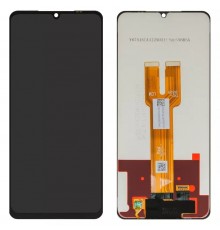 Дисплей для Samsung A066 Galaxy A06 5G, черный, без рамки, Сopy