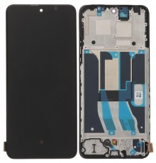 Дисплей для Realme 12 Plus, чорний, з рамкою, Original (PRC)