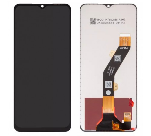 Дисплей для Tecno Spark 10, черный, без рамки, Оригинал (переклеено стекло), KI5Q Дисплей для Tecno Spark 10, черный, без рамки, Оригинал (переклеено стекло), KI5Q