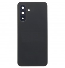 Задняя панель корпуса для Samsung A566 Galaxy A56, черная, Copy + стекло камеры