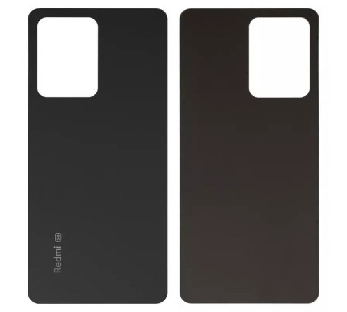 Задняя панель корпуса для Xiaomi Redmi Note 12 Pro 5G, черная
