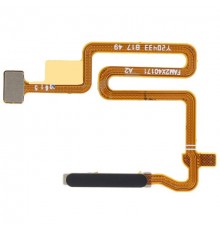 Шлейф для Oppo A54 5G, A73 5G, A74 5G, сканера відбитка пальця (Touch ID), чорний (Fluid Black), Original (PRC)