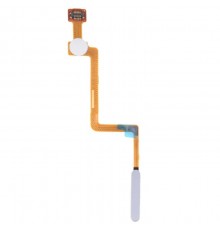 Шлейф для Xiaomi Mi 10T Pro, сканера відбитка пальця (Touch ID), сріблястий (Lunar Silver), Original (PRC)