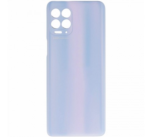 Задняя панель корпуса для Motorola Moto G100 XT2125, голубая (Iridescent Sky)