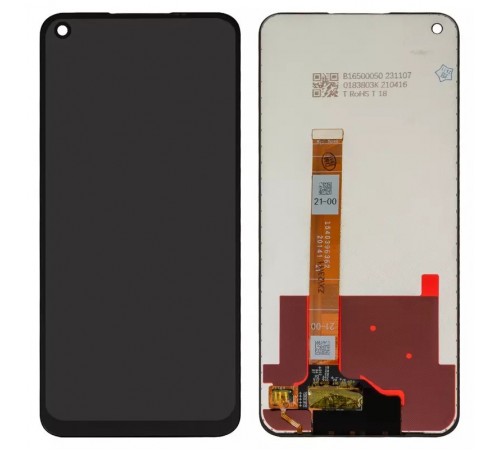 Дисплей для Realme 7 (Global), 7 5G; Oppo A73 5G (2020), черный, без рамки, High Copy CPH2161