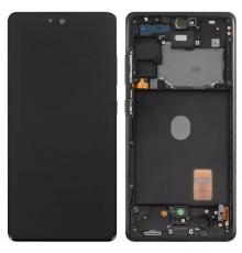 Дисплей для Samsung G780 Galaxy S20 FE, синий, с рамкой, Original (PRC)