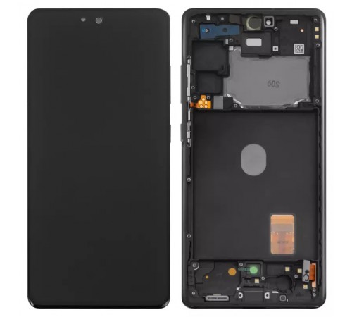 Дисплей для Samsung G780 Galaxy S20 FE, синий, с рамкой, Original (PRC)