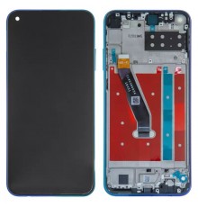 Дисплей для Huawei P40 Lite E, Y7p, синий, с рамкой, High Copy aurora Blue, ART-L28/ART-L29/ART-L29N