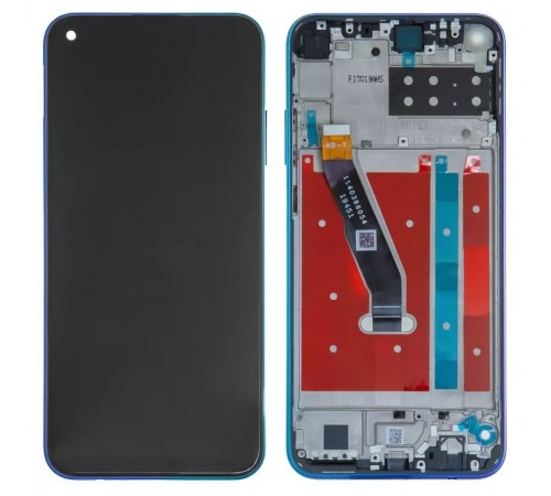 Дисплей для Huawei P40 Lite E, Y7p, синій, з рамкою, High Copy aurora Blue, ART-L28/ART-L29/ART-L29N