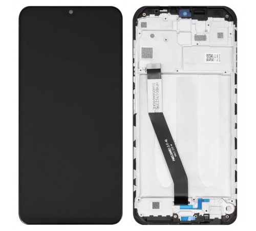 Дисплей для Xiaomi Redmi 9, чорний, з рамкою, Original (PRC), M2004J19G, M2004J19C Дисплей для Xiaomi Redmi 9, чорний, з рамкою, Original (PRC), M2004J19G, M2004J19C